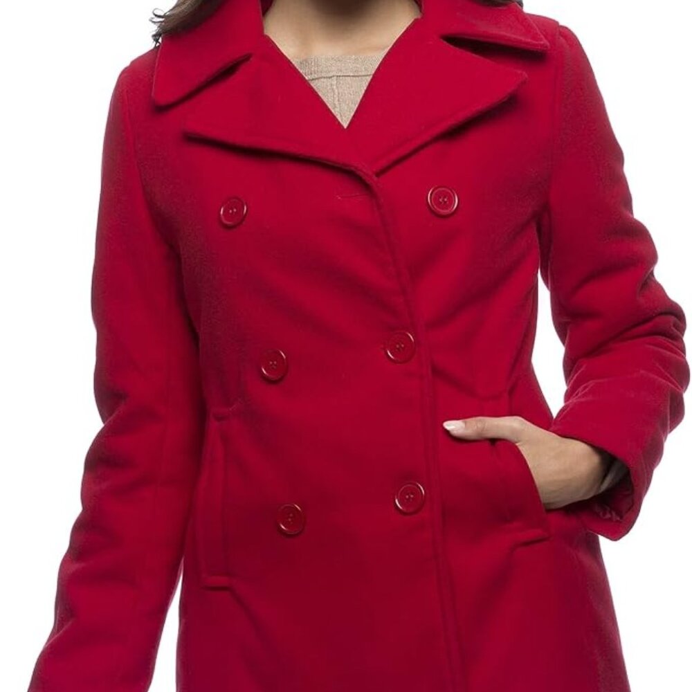 Excelled - X-Large - womens Classic Pea CoatPea Coat